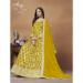 Picture of Chiffon Dark Golden Rod Anarkali Salwar Kameez