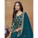 Picture of Lovely Chiffon Teal Anarkali Salwar Kameez