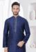 Picture of Wonderful Silk Dark Slate Blue Kurtas