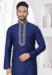 Picture of Grand Silk Midnight Blue Kurtas