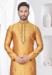 Picture of Wonderful Silk Khaki Kurtas