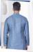 Picture of Ideal Silk Steel Blue Kurtas