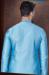 Picture of Amazing Silk Steel Blue Kurtas