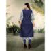 Picture of Sublime Cotton Navy Blue Kurtis & Tunic