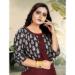 Picture of Exquisite Cotton Brown Kurtis & Tunic