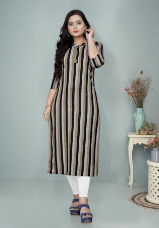 Picture of Nice Cotton Grey Kurtis & Tunic