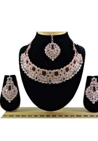 Picture of Delightful Black Necklace Set