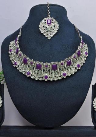 Picture of Exquisite Midnight Blue Necklace Set