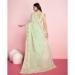 Picture of Enticing Organza Medium Spring Green Saree