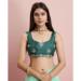 Picture of Radiant Georgette Dark Sea Green Saree