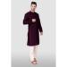 Picture of Alluring Silk Dark Magenta Kurtas