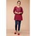 Picture of Exquisite Chiffon Maroon Kurtis & Tunic