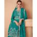 Picture of Appealing Silk Teal Readymade Salwar Kameez