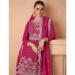 Picture of Enticing Silk Saddle Brown Readymade Salwar Kameez