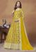 Picture of Chiffon Dark Golden Rod Anarkali Salwar Kameez