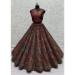 Picture of Delightful Chiffon Maroon Lehenga Choli