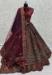 Picture of Exquisite Chiffon Maroon Lehenga Choli