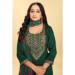 Picture of Comely Silk Sea Green Readymade Salwar Kameez