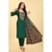 Picture of Comely Silk Sea Green Readymade Salwar Kameez