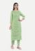 Picture of Pleasing Silk Dark Sea Green Readymade Salwar Kameez