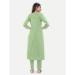 Picture of Pleasing Silk Dark Sea Green Readymade Salwar Kameez