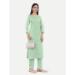 Picture of Appealing Silk Dark Sea Green Readymade Salwar Kameez