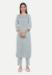 Picture of Silk Light Slate Grey Readymade Salwar Kameez