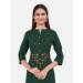 Picture of Beauteous Cotton Sea Green Kurtis & Tunic