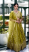 Picture of Chiffon & Silk Olive Readymade Lehenga Choli