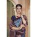 Picture of Resplendent Silk Steel Blue Saree