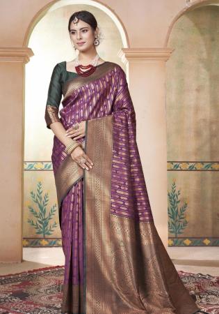 Picture of Ravishing Silk Tan Saree