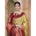 Picture of Beautiful Silk Burly Wood Saree