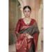 Picture of Taking Silk Dark Olive Green Saree