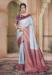 Picture of Ravishing Silk Light Slate Grey Saree