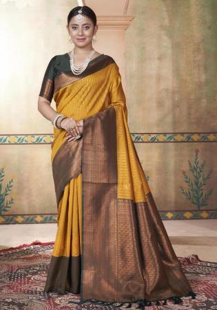 Picture of Stunning Silk Peru Saree