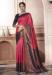 Picture of Excellent Silk Pale Violet Red Saree