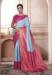 Picture of Magnificent Silk Powder Blue Saree