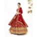 Picture of Fine Georgette Crimson Lehenga Choli