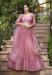 Picture of Marvelous Net Pale Violet Red Lehenga Choli