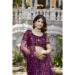 Picture of Fascinating Net Purple Lehenga Choli