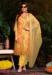 Picture of Alluring Organza Sandy Brown Readymade Salwar Kameez