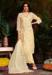 Picture of Radiant Organza Burly Wood Readymade Salwar Kameez