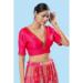 Picture of Taking Silk Deep Pink Designer Blouse