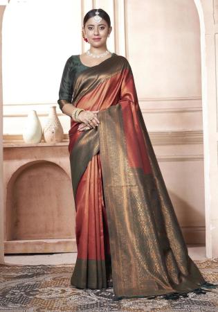 Picture of Bewitching Silk Sienna Saree