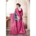 Picture of Graceful Silk Dark Grey Saree