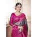 Picture of Graceful Silk Dark Grey Saree