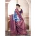 Picture of Alluring Silk Grey Saree