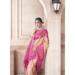 Picture of Stunning Silk Pale Golden Rod Saree