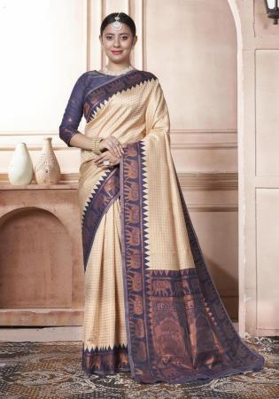 Picture of Taking Silk Beige Saree