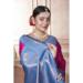 Picture of Well Formed Silk Pale Violet Red Saree